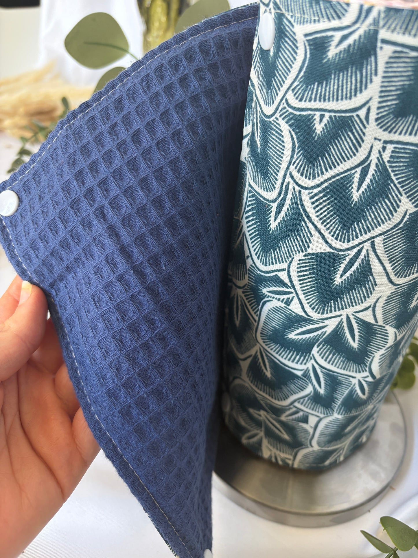 Essuie-tout lavable - Nuage Bleu