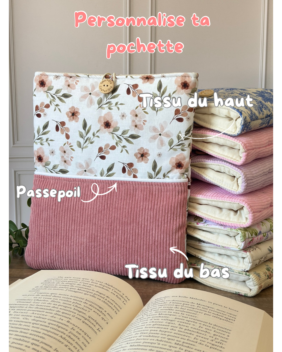 Pochette à Livres personnalisable