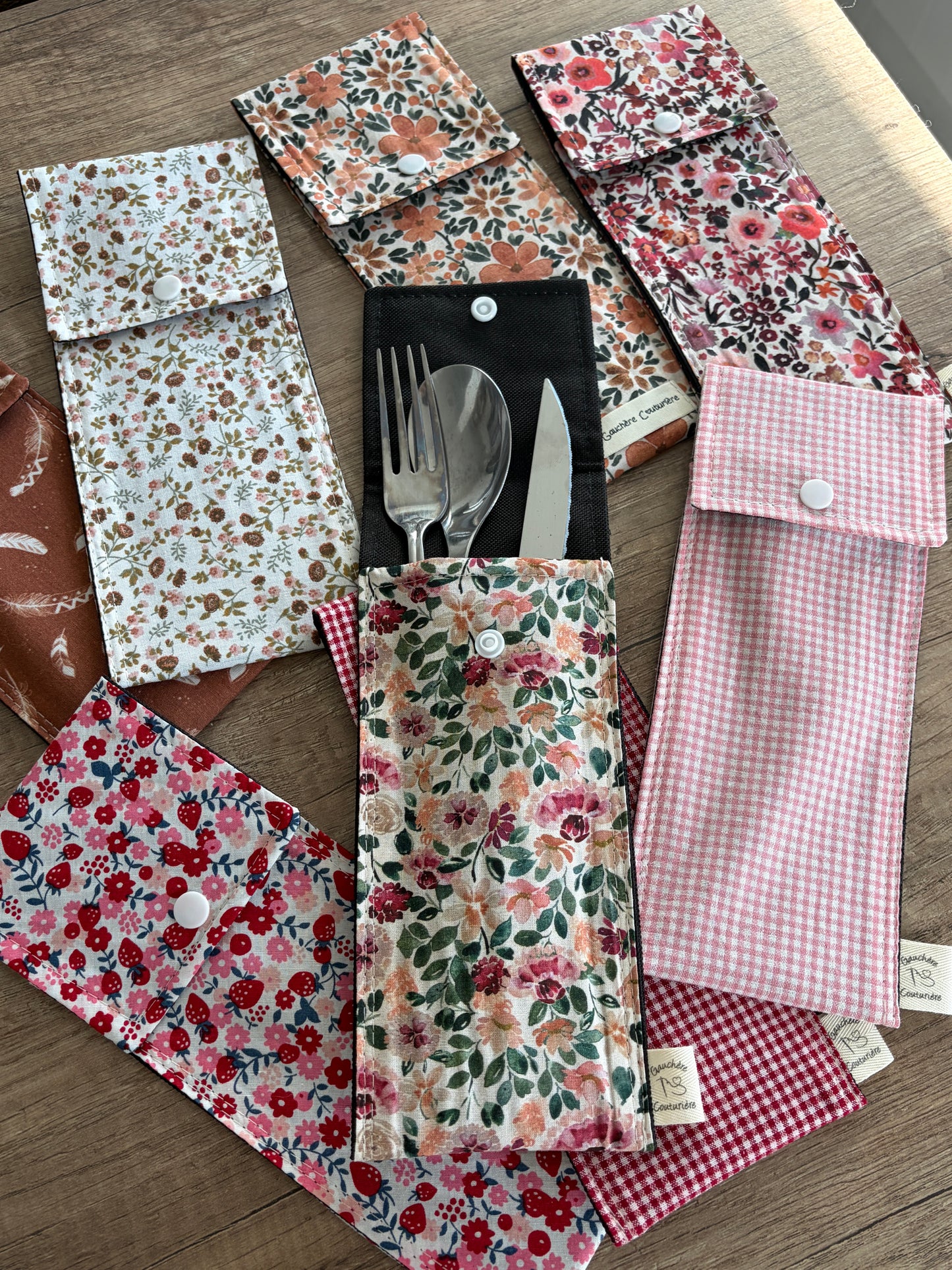 Pochette à couverts Personnalisable